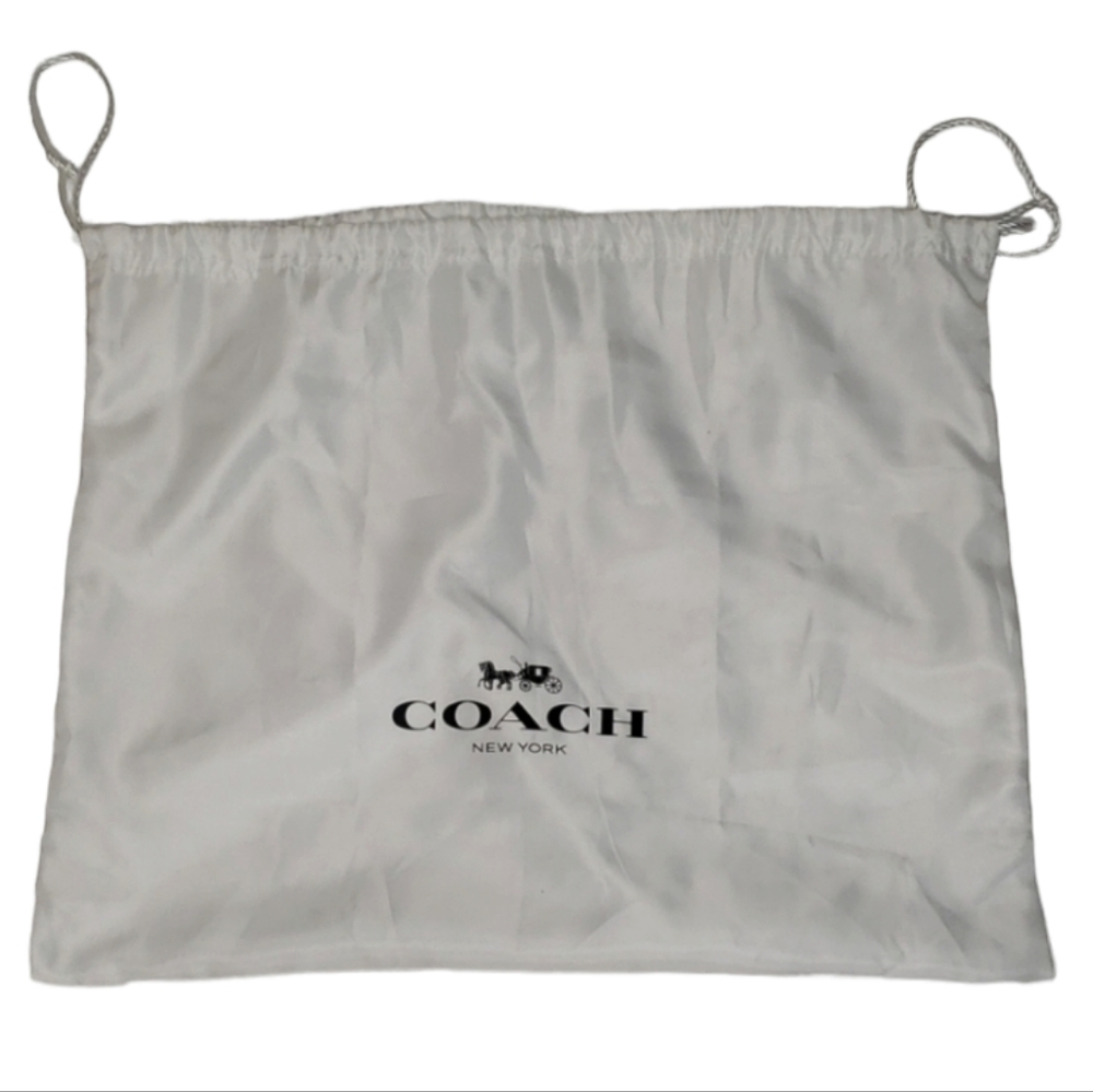 COACH WHITE DUST BAG 19" X 15"